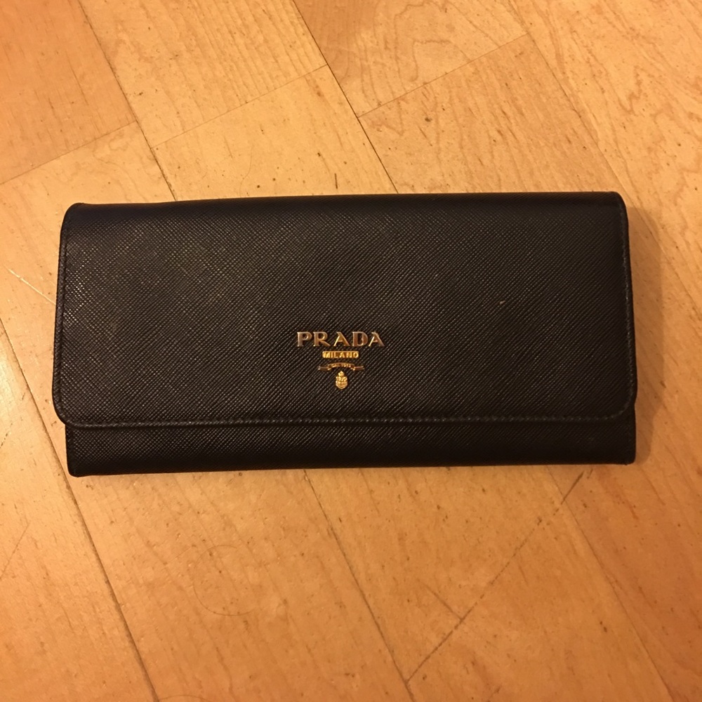 SOLD! Authentic Prada Multi-colored Wallet